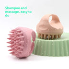 Silicone Shampoo Scalp Brush