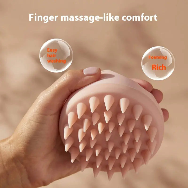 Silicone Shampoo Scalp Brush